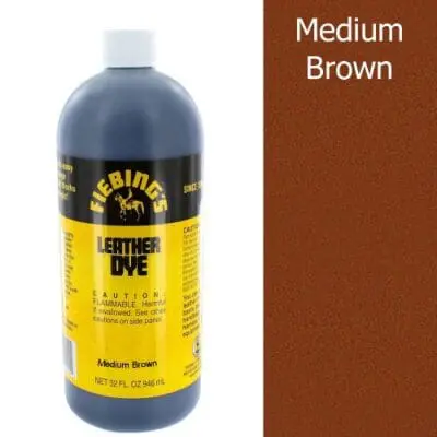 FIEBING LR DYE 32OZ (900ML) (MED. BROWN)