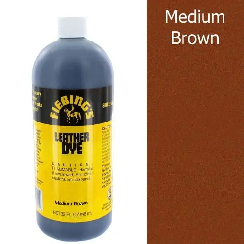 FIEBING LR DYE 32OZ (900ML) (MED. BROWN)