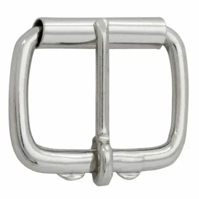 HALF ROLLER HEAVY DUTY GEAR BUCKLE NICKEL