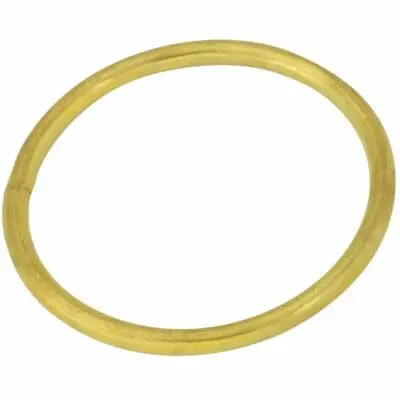 RING WELDED LOW DUTY BRASS PLATED