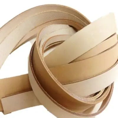 NATURAL RUSSET BELT STRAP