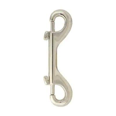DOUBLE END SNAPHOOK NICKEL PLATED ZINC