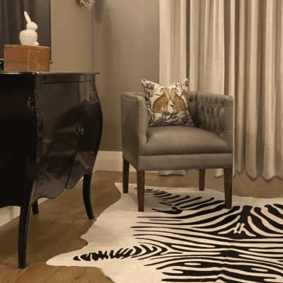 PRINTED COWHIDE RUG