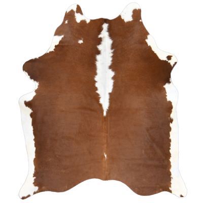 NATURAL COWHIDE RUG HEREFORD