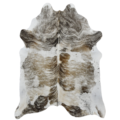 NATURAL COWHIDE RUG TRI COLOUR