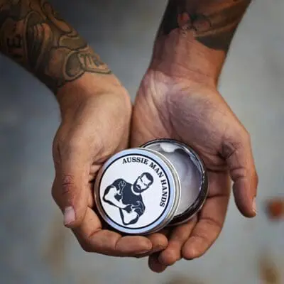 AUSSIE MAN HANDS 100G TUB