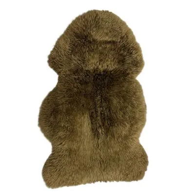 NZ LONG WOOL SHEEPSKIN RUG BRAKEN