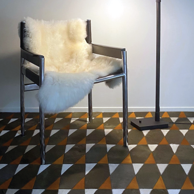 COWHIDE PARQUET RUG 1.6X2.3M PRADO