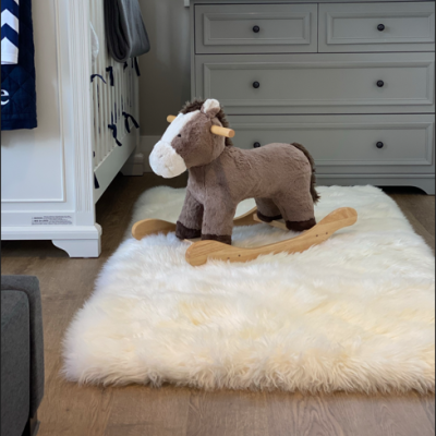 DESIGNER SHEEPSKIN LONG WOOL FLOOR RUG